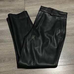 Pleather pants